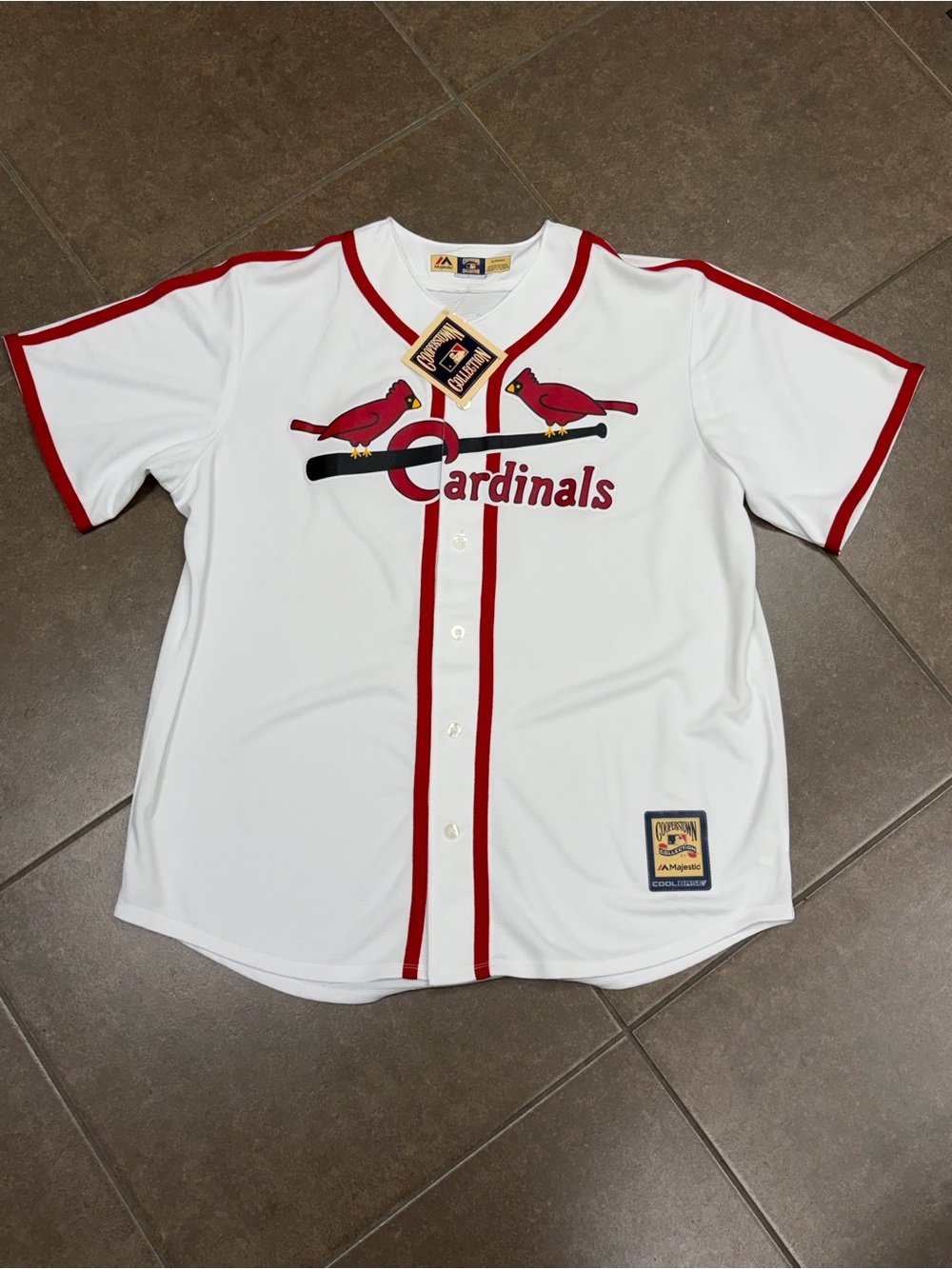 St Louis Cardinals Stan Musial Jersey - Mens XL - New with Tags